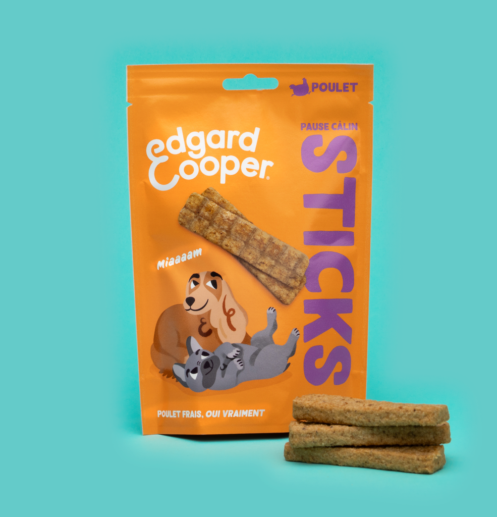 Sticks Poulet (75 g) - Edgard & Cooper