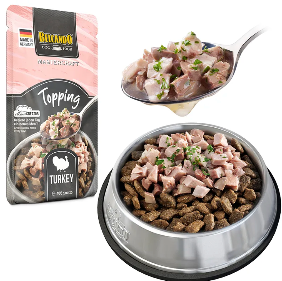 Topping MASTERCRAFT à la dinde avec persil (100 g) - Belcando