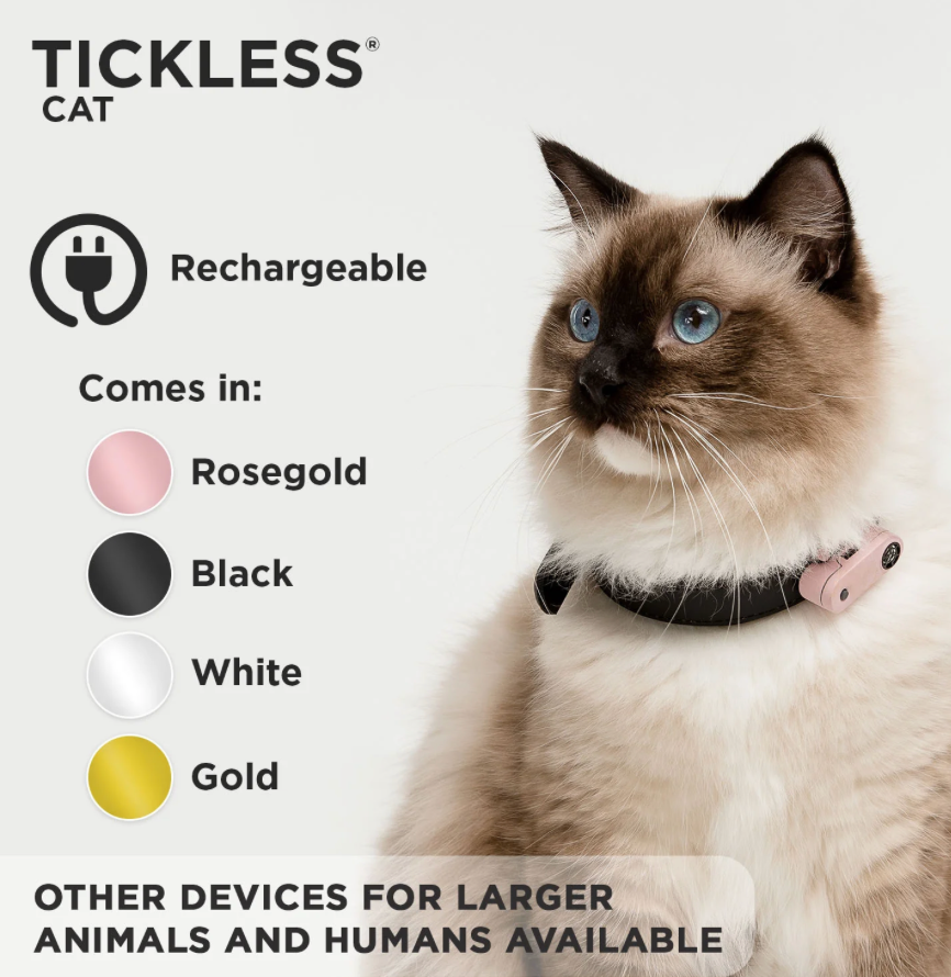 Répulsif TICKLESS MINI Cat (Bleu) - Tickless