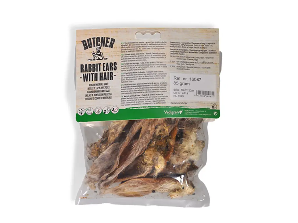 Butcher Oreilles de lapin (85 g) - Vadigran