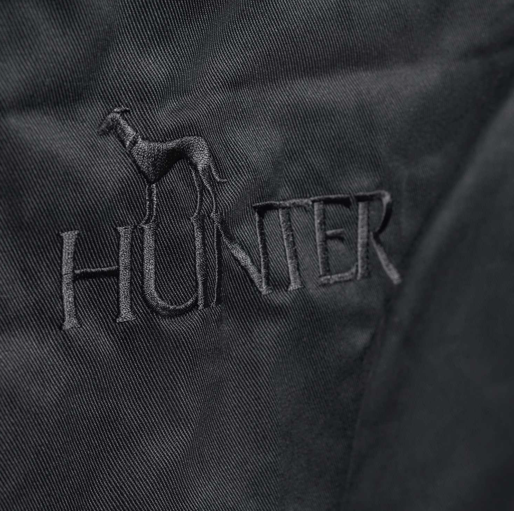 Couverture trunk Hamilton 100x65 cm Polyester noir - Hunter