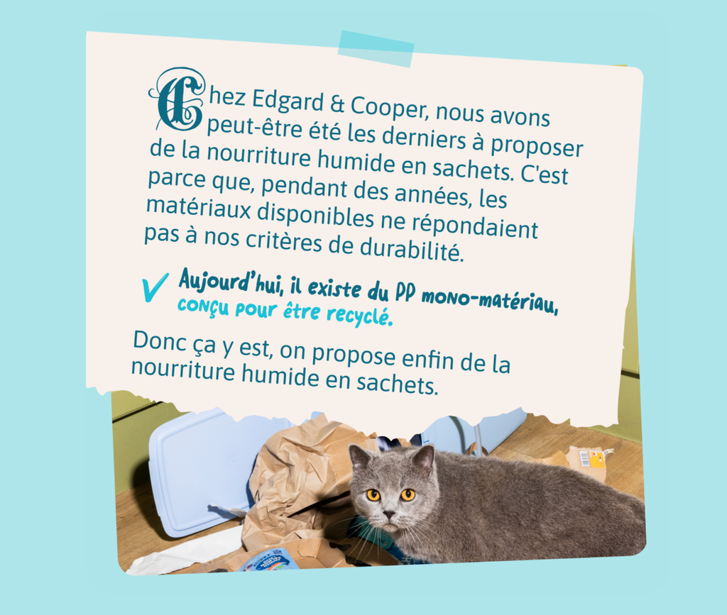 Morceaux en sauce en sachet Thon poulet 85g  (1 sachet 85 g) - Edgard & Cooper