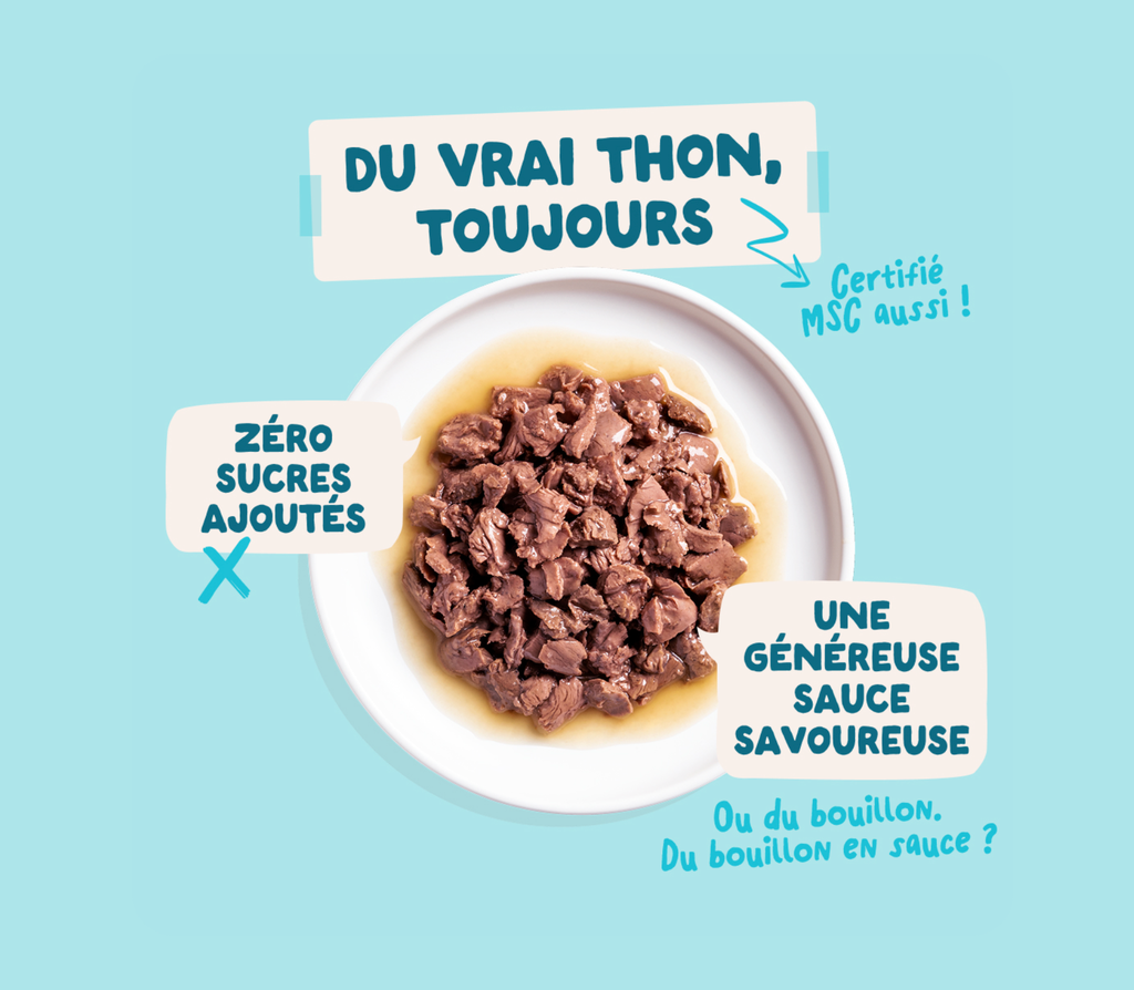 Morceaux en sauce en sachet Thon poulet 85g  (1 sachet 85 g) - Edgard & Cooper