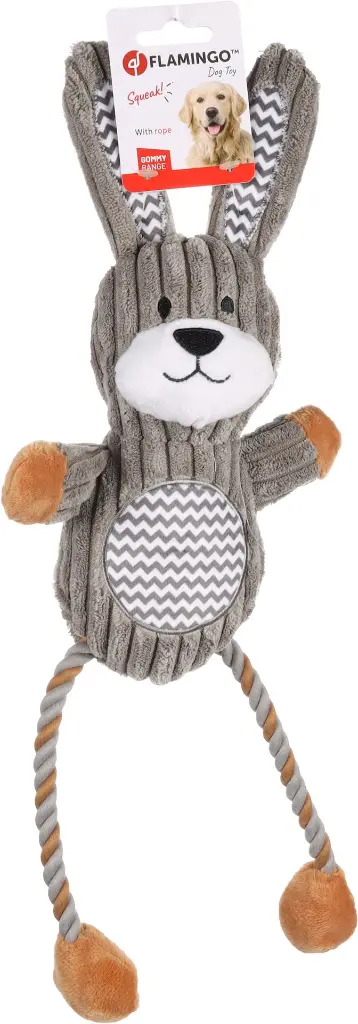 Jouet Lapin avec corde