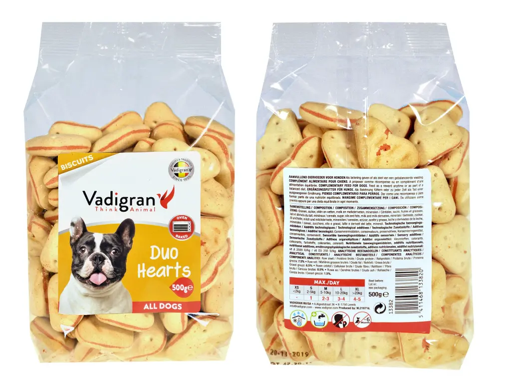 Biscuits Duo Hearts (500 g) - Vadigran