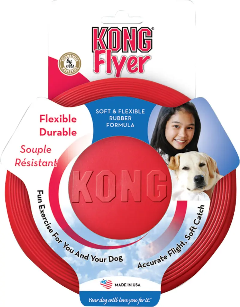 Frisbee pour chien en caoutchouc Flyer