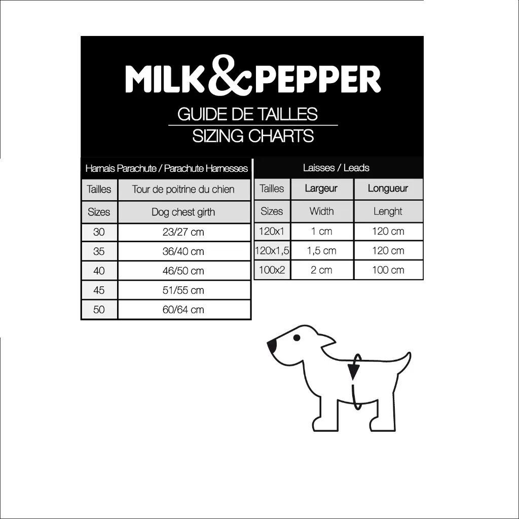 Guide de Tailles - Sizing Chart (Harnesses) (1).webp