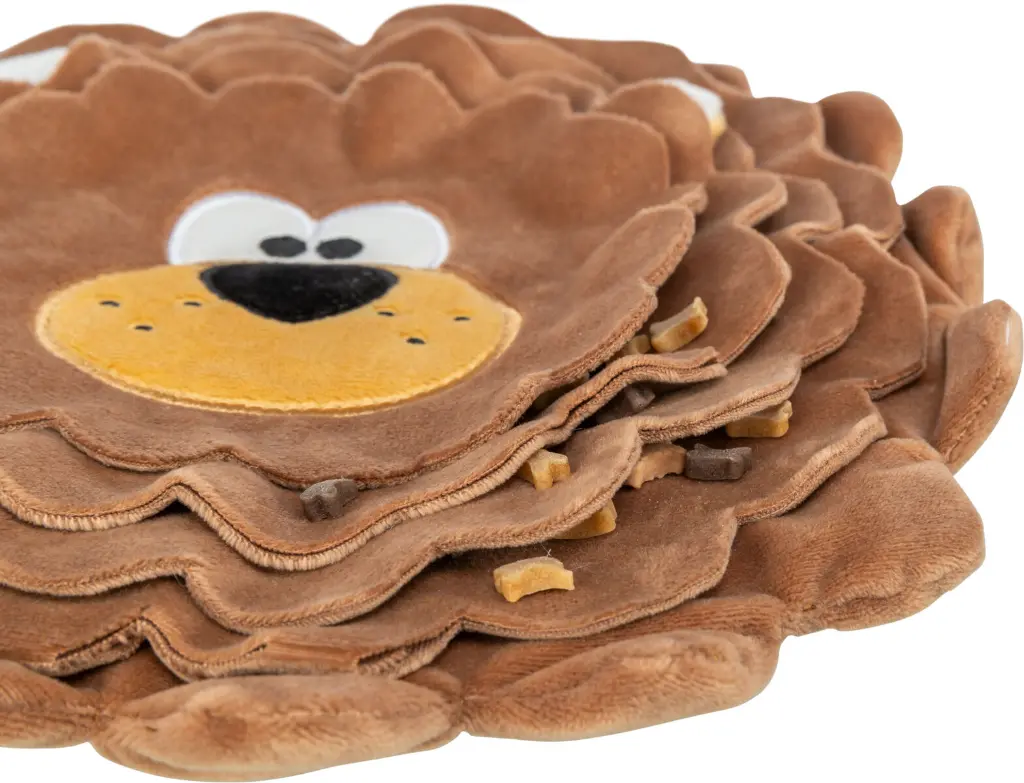 Peluche snack lion