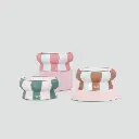 Gamelle céramique Cool Cat Club Vert & Beige (15.5 cm) - Ziggy