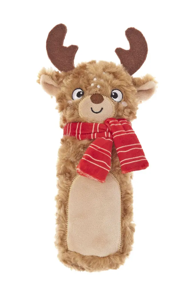 Mini peluches chien de Noël Rumorotti