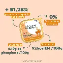 Pâtée Complète Chat Adulte Stérilisé poulet (4 barquettes 100 g) - Ziggy