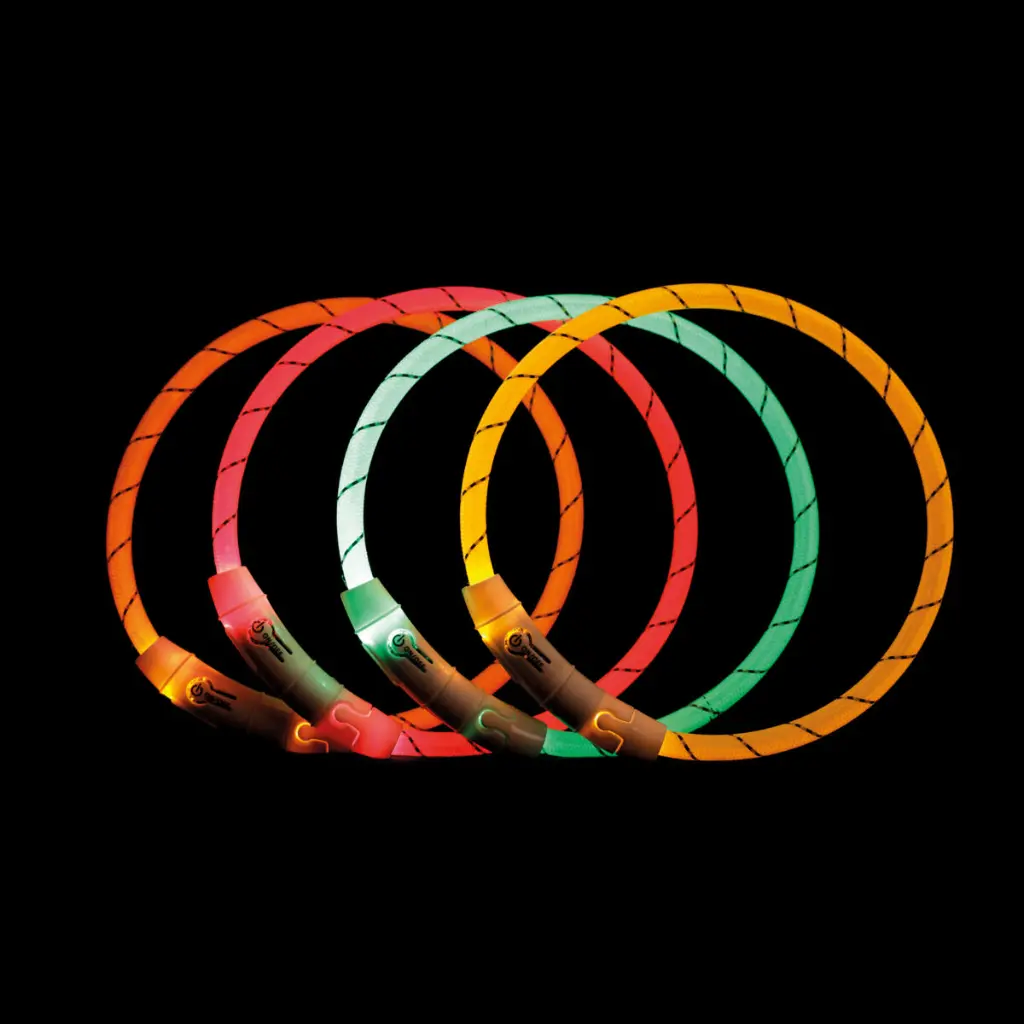 Flash anneau lumineux USB rose