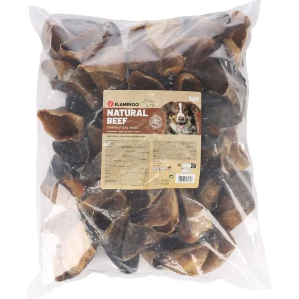 Snack sabot de vache à l'unité - Flamingo