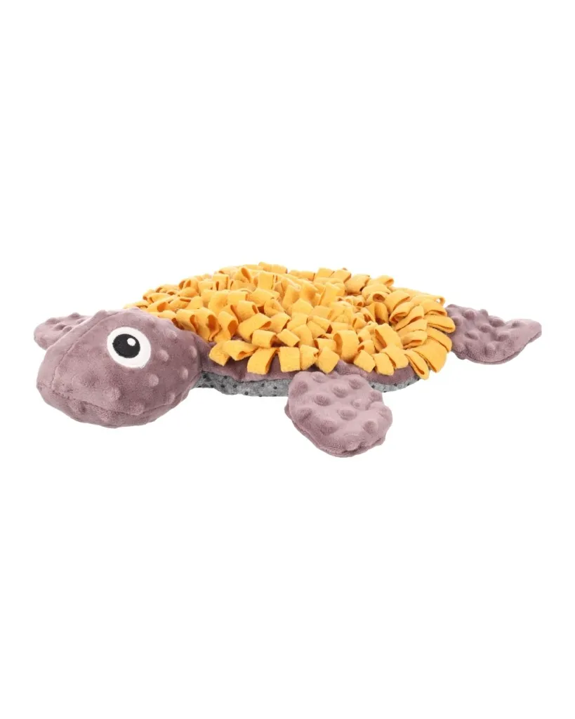 Tapis à renifler chiot Morgano tortue ocre et taupe