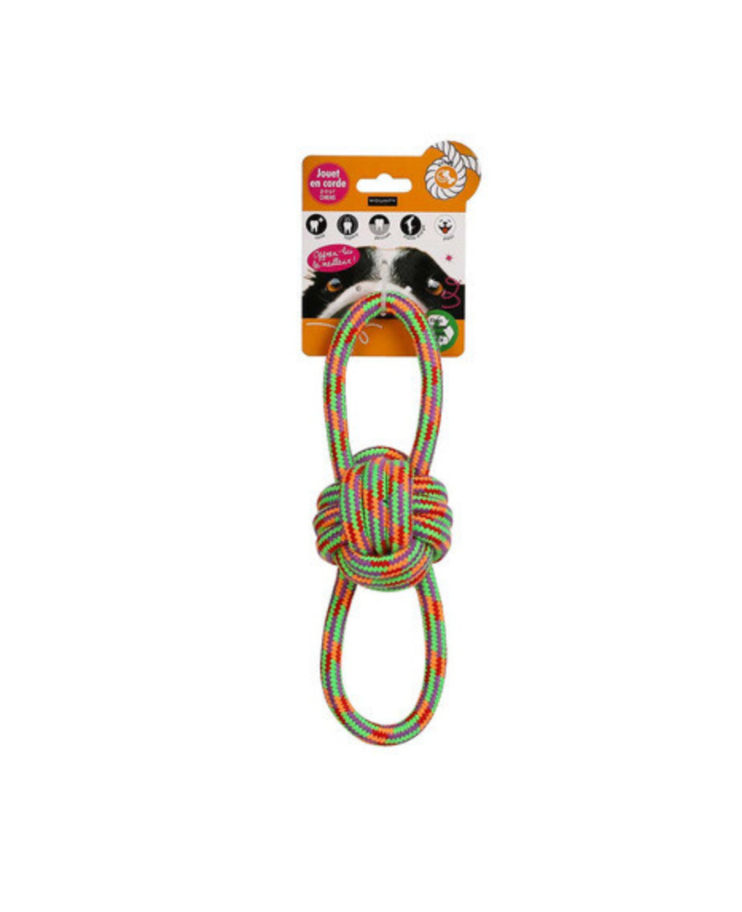Corde pour chien "Nœud Mondial"