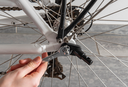Barre de traction pour remorque de vélo