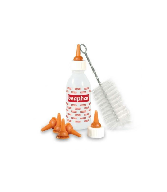 Pack Biberon + 4 tétines et Brosse à nettoyer