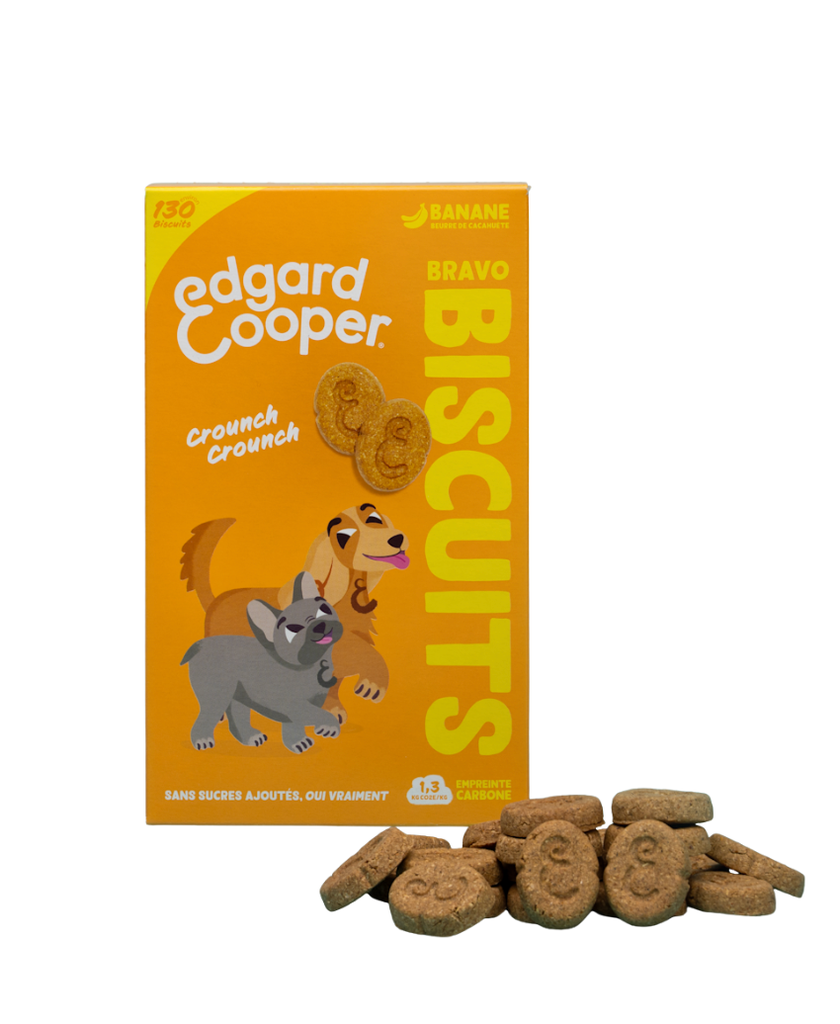 Biscuits Banane/Beurre de Cacahuètes (400 g) - Edgard & Cooper