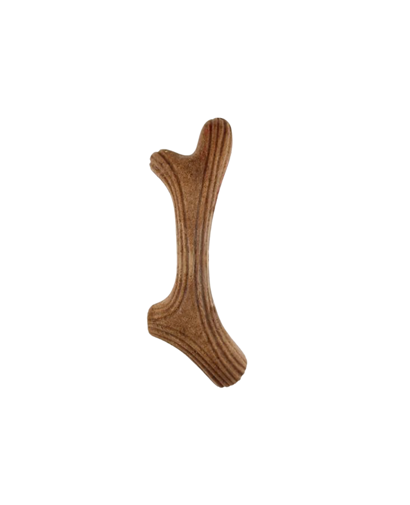 Stick à mâcher en bois "Wood Antler" (M) - Bubimex