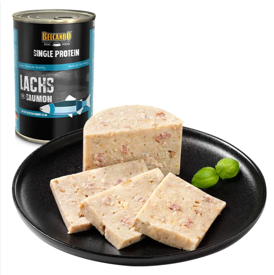 Boîte Single Protein au saumon (200 g) - Belcando