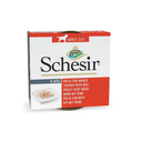 Boîte de pâtée pour chien en gelée - Poulet avec boeuf (150 g) - Schesir