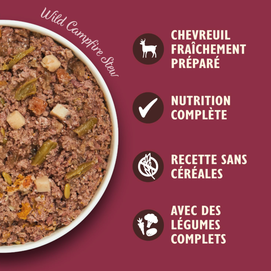 Civet de Chevreuil et Faisan - boîte de 400 g - Lily's Kitchen