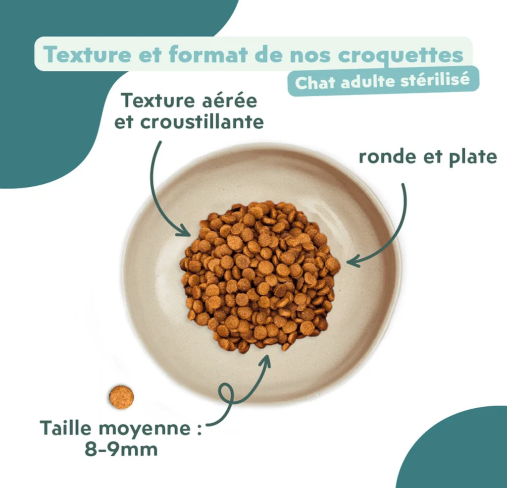 Croquettes Chat Adulte Stérilisé - Saumon (2.5 kg) - Ziggy