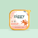 Pâtée Complète Chat Adulte - Boeuf (4 barquettes 100 g) - Ziggy
