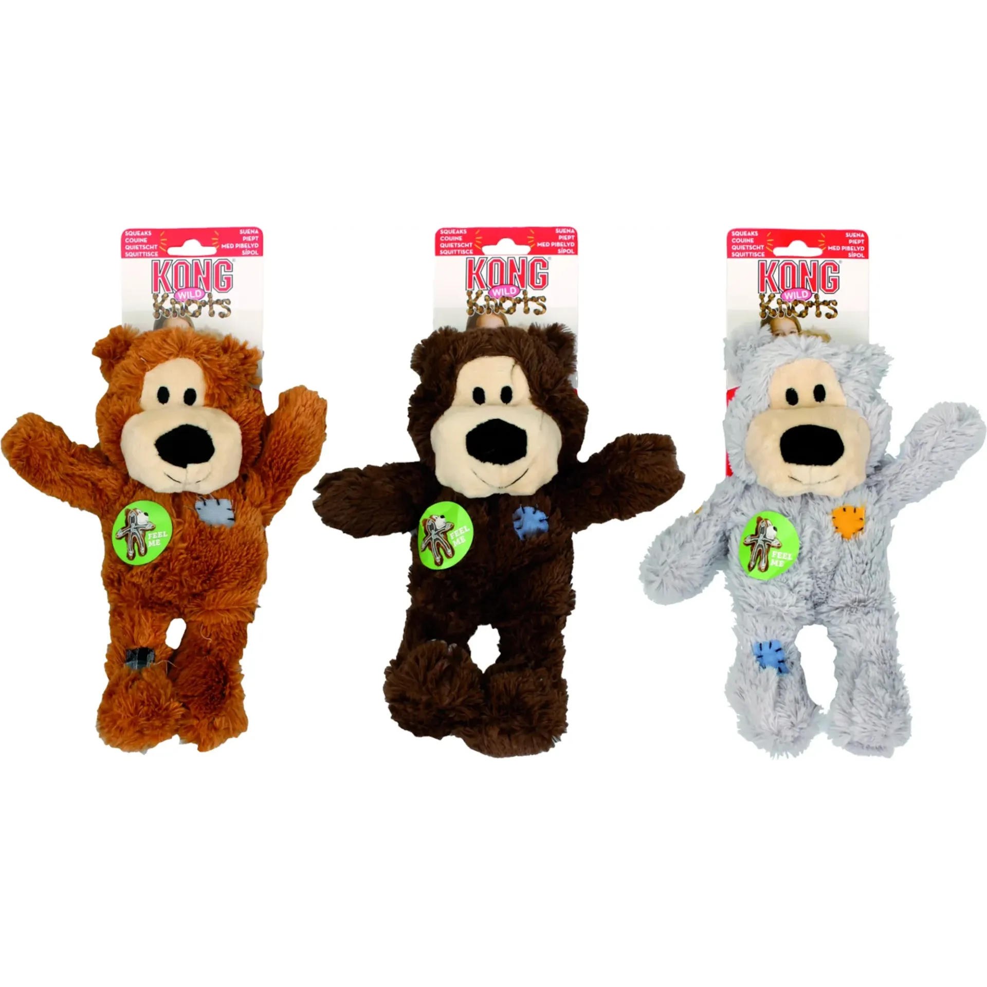 [10006_17877] Peluche Ours Kong Wildknots (M/L) - Kong
