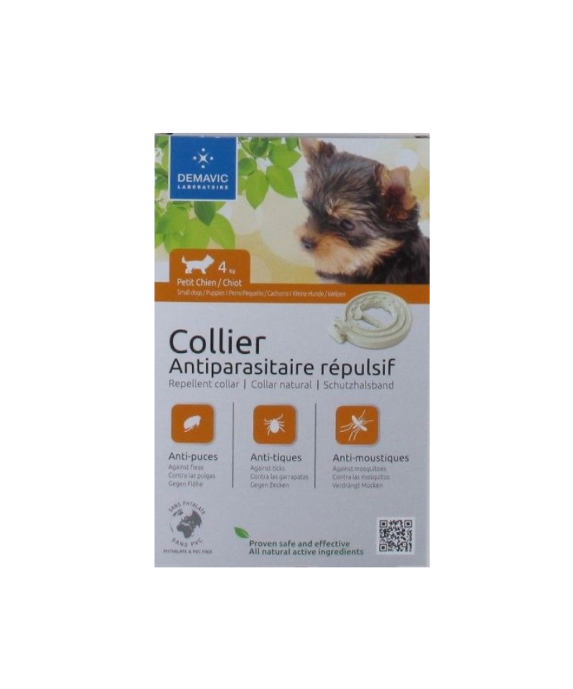 [10054] Collier insectifuge chiot/petit chien - Demavic