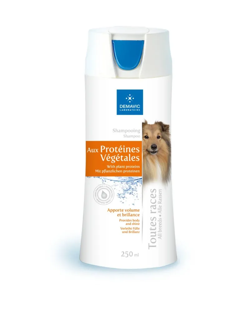 [10059] Shampoing aux protéines végétales (250 ml) - Demavic