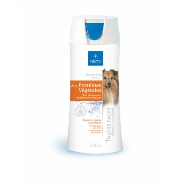 Shampoing aux protéines végétales (250 ml) - Demavic