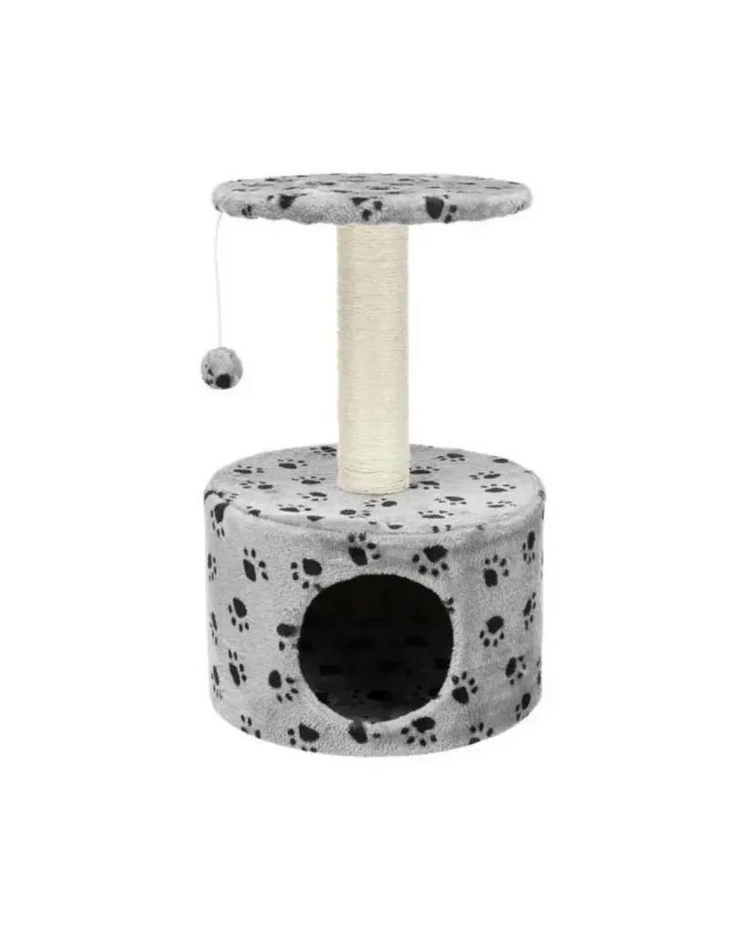 [10070_17912] Arbre à chat Toledo gris (61 cm) - Trixie