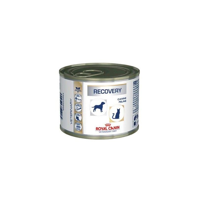 Boîtes Recovery chiens et chats (12 boîtes 195 g) - Royal canin Veterinary