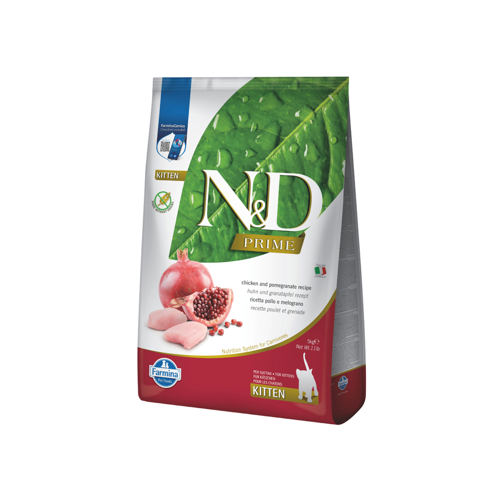 Prime Poulet & Grenade Chaton (5 kg) - Farmina