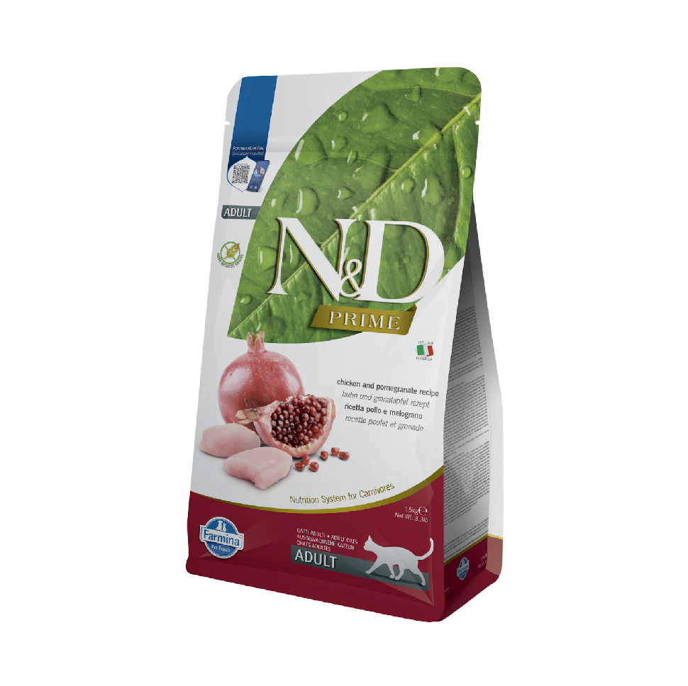Prime Poulet & Grenade chat Adulte (1.5 kg) - Farmina