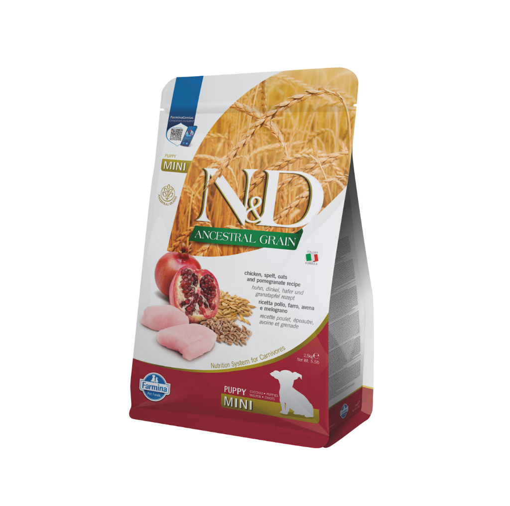 [10121_19922] Poulet & Grenade chiot mini Low Grain (2.5 kg) - Farmina