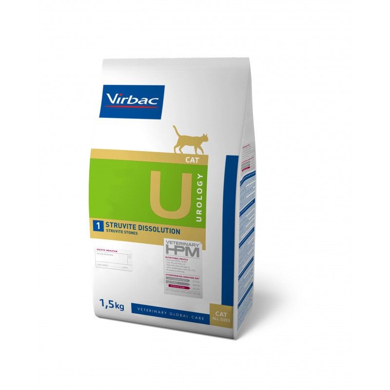 [10173_18035] Veterinary HPM Urology Struvite Dissolution Cat (1.5 kg) - Virbac HPM Veterinary