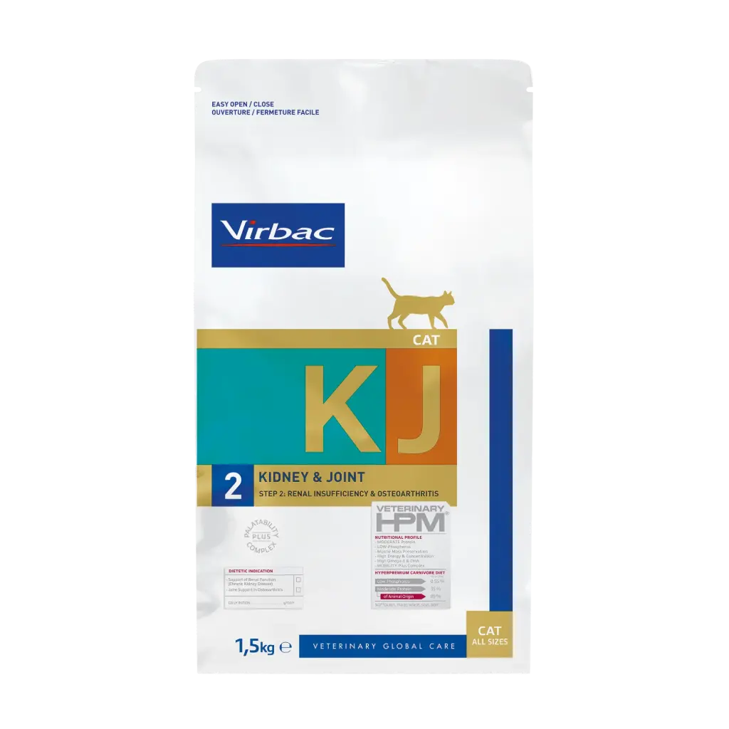 [10174_18037] Kidney Joint KJ2 HPM Cat (1.5 kg) - Virbac HPM Veterinary