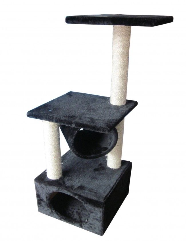 Arbre à chat Rodo (Noir) - Ebi