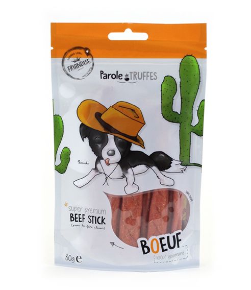 *DERNIERE CHANCE* Friandises Beef Stick (80 g) - Parole de Truffes