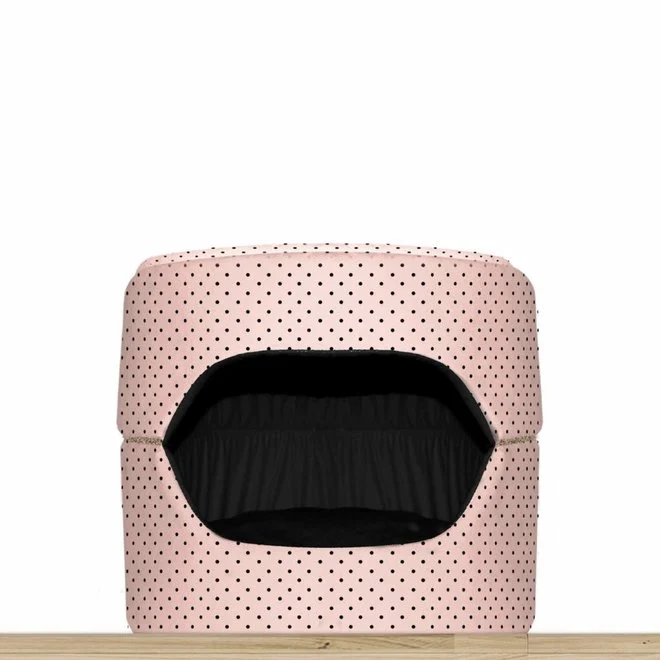 [10478] Maison ronde 2 positions Love - Milk & Pepper