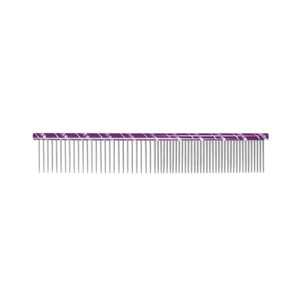 Peigne en acier fantaisie 19 cm (Violet) - Chadog