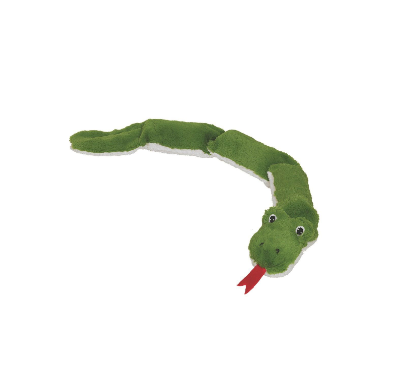 [10674_19092] Jouet chien peluche serpent (Vert) - Vadigran