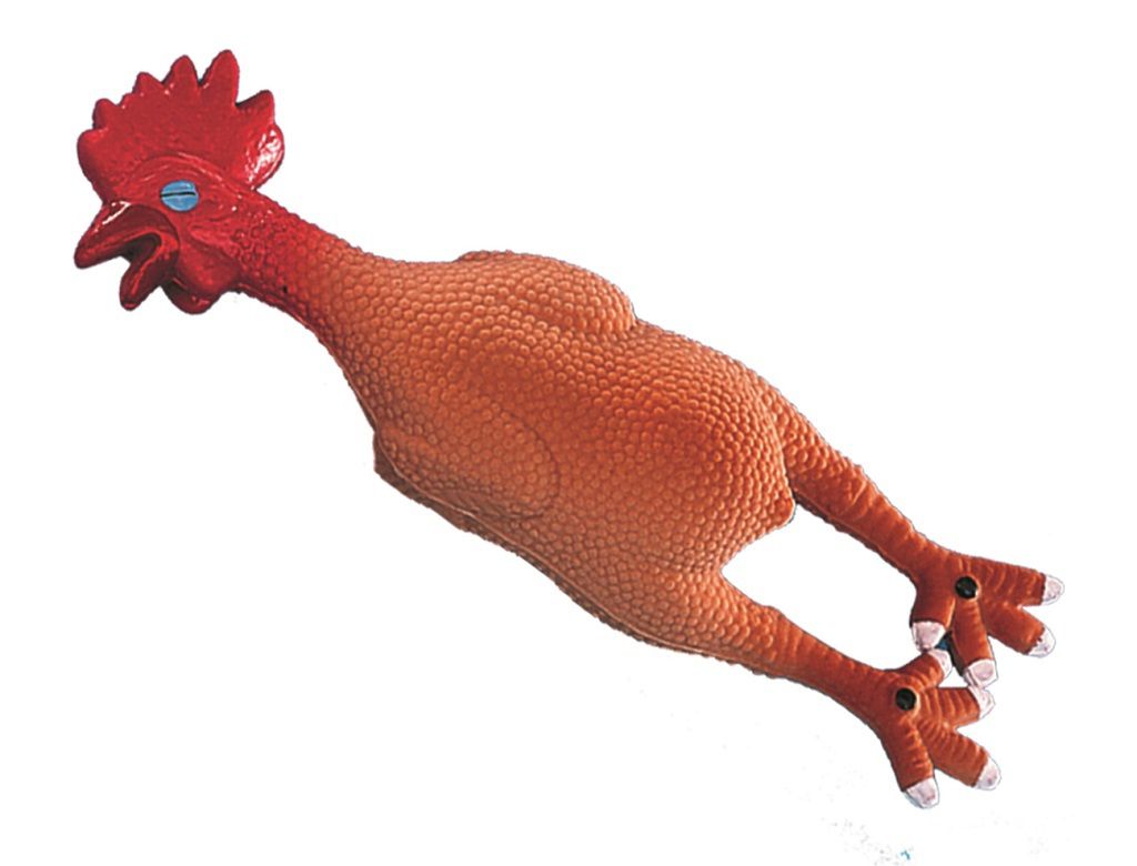 Jouet chien latex poulet (Taille 1) - Vadigran