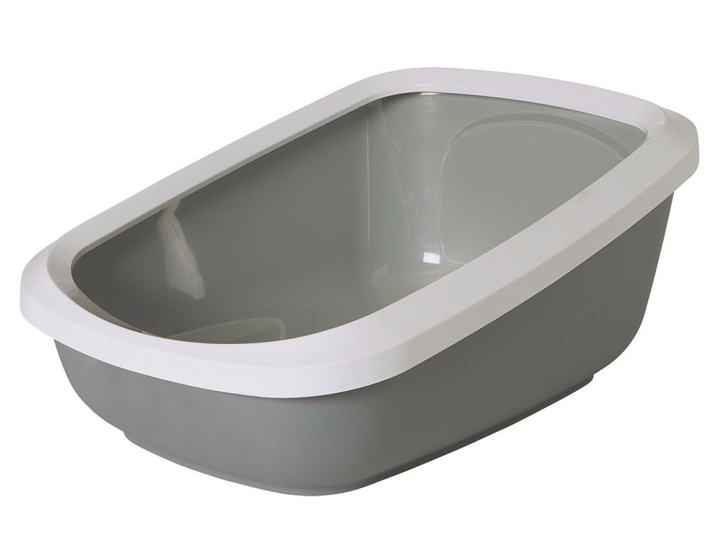 Bac à chat Aseo Jumbo gris - Savic