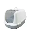 Maison toilette Nestor jumbo blanc et gris - Savic