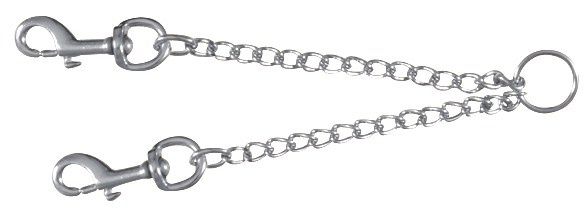 Laisse Accouple métal, chromé (L/XL) - Trixie