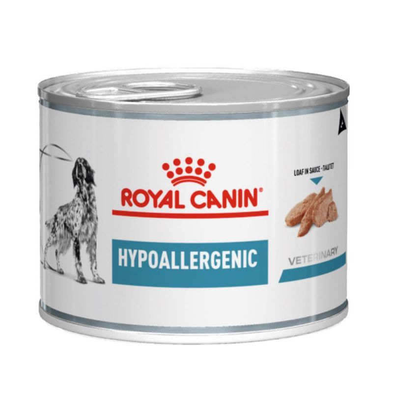 Boîtes Hypoallergenic pour chien (12 boîtes 200 g) - Royal Canin Veterinary
