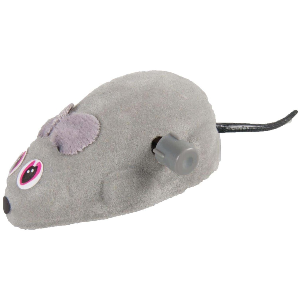 [10869] Jouet Souris remontable - Flamingo
